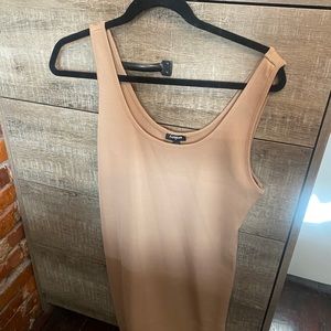 Express Tan Dress